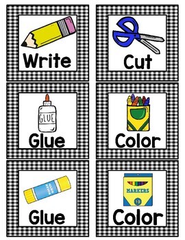 Supplies You Need & Steps to Do Your Work Gingham | TPT