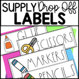 Supply Drop Off Supply Labels