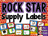 Supply Labels Rock Star Theme