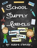 Supply Labels Freebie