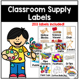 Supply Labels | Pre-K Labels | Classroom Labels | Pre-K Cl