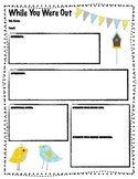 Supply Teacher Binder Kit FREEBIE, While You Were Out Sub Forms