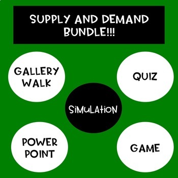 Preview of Supply and Demand Bundle