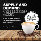 Supply and Demand Coffee Shop Game