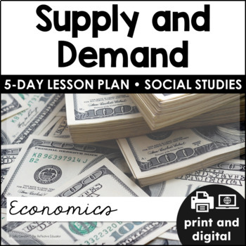 Preview of Supply and Demand | Economics Social Studies for Google Classroom™