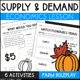 Supply and Demand Worksheets & Supply and Demand Activitie