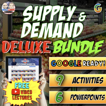 Preview of Supply and Demand | Microeconomics | Digital Learning Deluxe Bundle