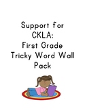 Support for CKLA: First Grade Tricky Word Wall Pack