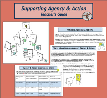 Preview of Supporting Agency & Action Teacher’s Guide pdf - IB PYP