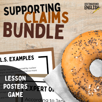 Preview of Supporting Claims with Evidence | Lesson | Examples | Activity