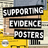 Supporting Claims with Evidence Posters for Middle School 