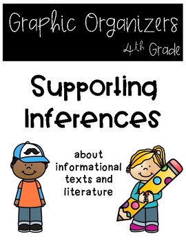 Preview of Supporting Inferences Graphic Organizer 4th Grade
