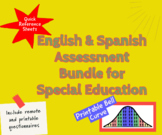 Bilingual Supports Bundle for English & Spanish Assessment