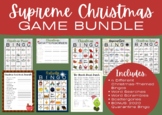 Supreme Christmas Games Bundle | Christmas Printables | Se