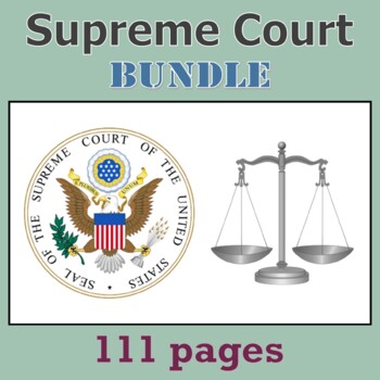 Preview of Supreme Court BUNDLE