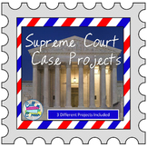 Supreme Court Case Projects - Brochure, Powerpoint, & Infographic