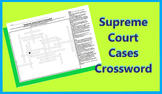 Supreme Court Cases Crossword