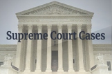 Supreme Court Cases Graphic Organizer and PowerPoint