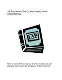 Supreme Court Cases students should know