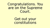Supreme Court Roleplaying Scenarios (Bill of Rights Suprem