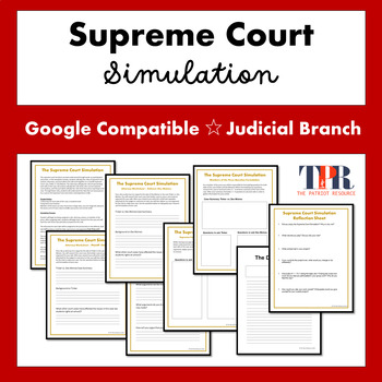 Preview of Supreme Court Simulation Project (Google Comp)