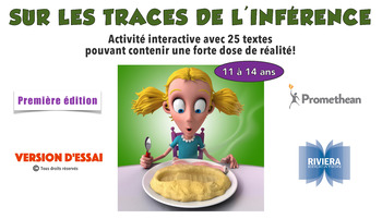 Preview of Sur les traces de l'inférence (11 à 14 ans) - version d'essai ActivInspire