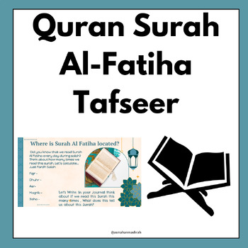 Preview of Surah Al Fatiha Quran Tafsir for Kids