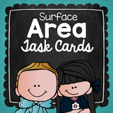 Surface Area Task Cards for Centers, Review, Scoot, & Test Prep