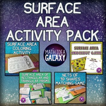 Preview of Surface Area Activity Bundle