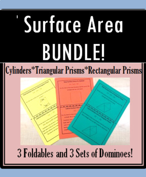 Preview of Surface Area Bundle!