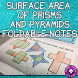Surface Area Foldable Notes (Prisms and Pyramids)