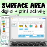 Surface Area Application Digital and Print Activity Winter