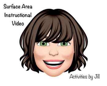 Preview of Surface Area Instructional Video (Distance Learning)