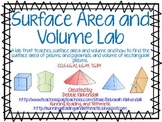 Surface Area (Prisms and Pyramids) and Volume Lab