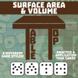 Surface Area & Volume Game - Small Group TableTop Practice