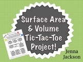 Surface Area & Volume Tic-Tac-Toe Project