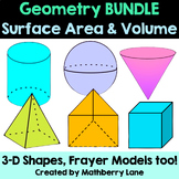 Surface Area and Volume Bundle Geometry Practice Review
