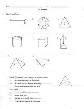 grade 6 math worksheets volume surface area
