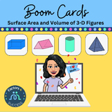 Surface Area and Volume of 3-D Shapes- Boom Cards!