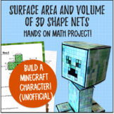 Surface Area and Volume of 3D Shape Nets Math Project | Fr