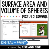 Surface Area and Volume of Spheres Self-Checking Digital Activity