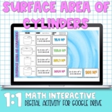 Surface Area of Cylinders Digital Practice Activity