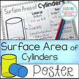 Surface Area of Cylinders Poster