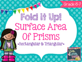 Surface Area of Prisms Foldable Notes