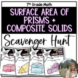Surface Area of Prisms and Composite Solids Scavenger Hunt