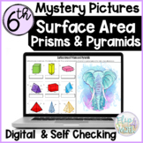 Surface Area of Prisms & Surface Area of Pyramids Mystery 