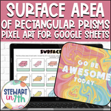 Surface Area of Rectangular Prisms Digital Pixel Art Activity