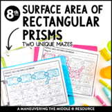 Surface Area of Rectangular Prisms Activity | Lateral and 