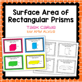 Surface Area of Rectangular Prisms Task Cards