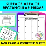 Surface Area of Rectangular Prisms Task Cards | Math Cente
